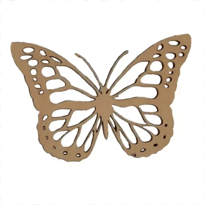 Dřevěný motýl